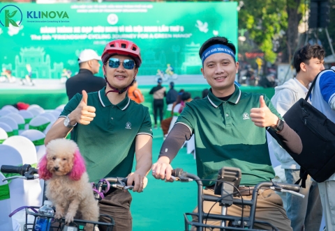 The 5th Friendship Cycling Journey for a Green Hanoi: Spreading the spirit of green living and international friendship